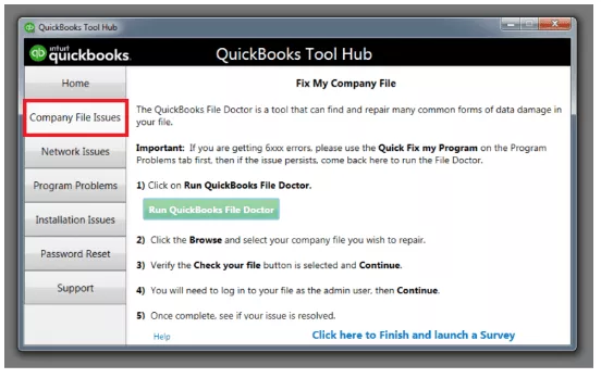 QuickBooks repair tool