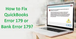 Quick Fix QuickBooks Error 179 Using Simple Methods