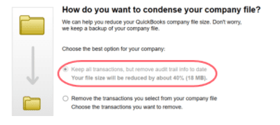 Quickbooks Audit trail removal