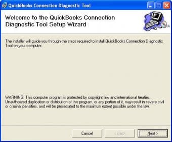 QuickBooks Connection diagnostic Tool setup