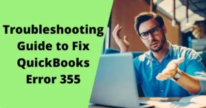 Fix QuickBooks Error 355