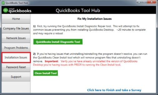Clean Install QuickBooks