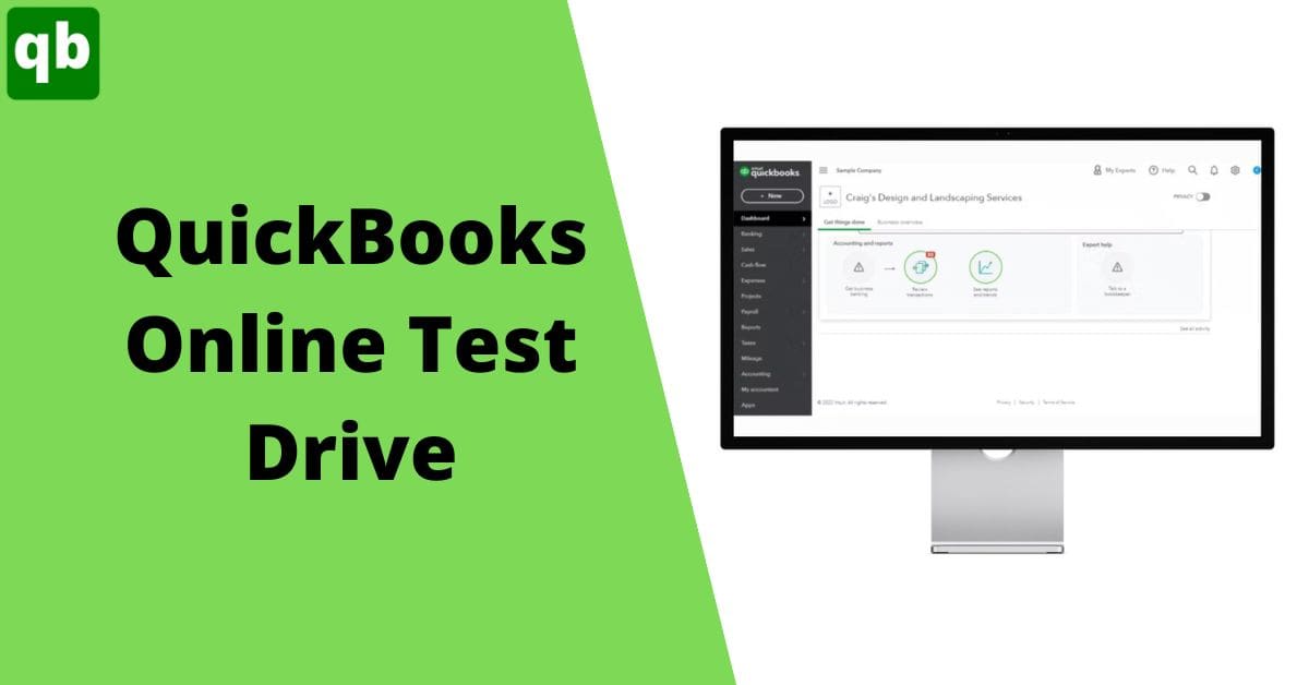 QBO Test Drive : Free Online Demo and Its Features & Benefits