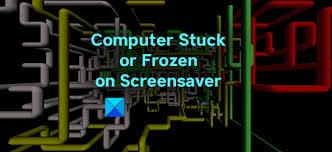 The computer gets frozen