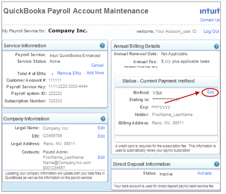 How To Edit/Add Credit Cards In Quickbooks?