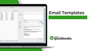 QuickBooks Email template