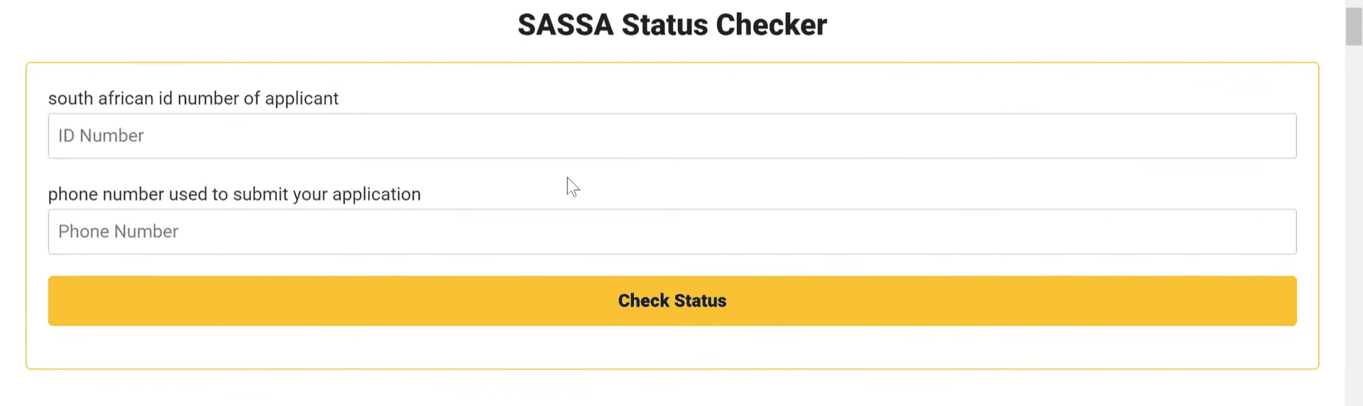 How To Perform SASSA Status Check? 